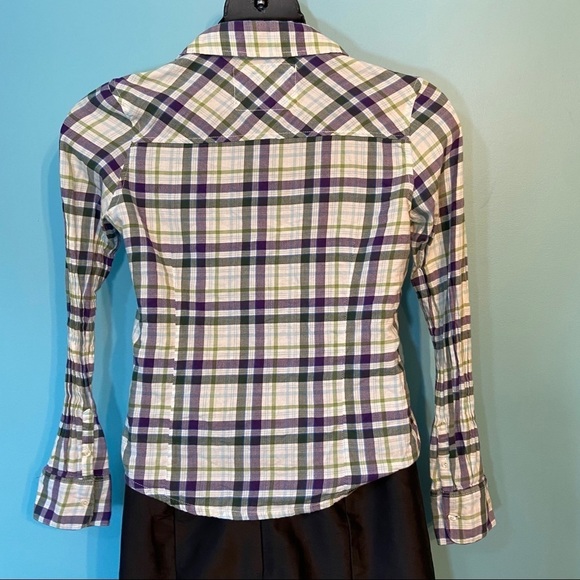 Aeropostale plaid  button up shirt in size large‎ - Picture 3 of 6